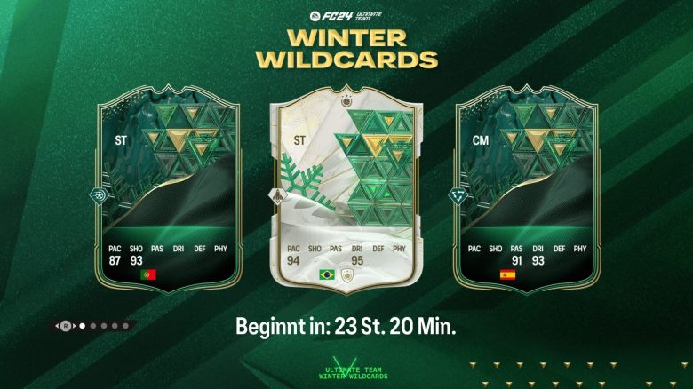 Titel EA FC 24 Winter Wildcards Ladebildschirm