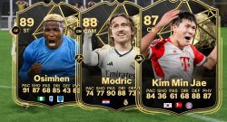 Titel TOTW 14 mit Osimhen, Modric und Kim
