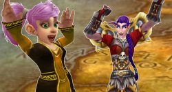 WoW Season of Discovery Cheer Gnome Night Elf female titel title 1280x720