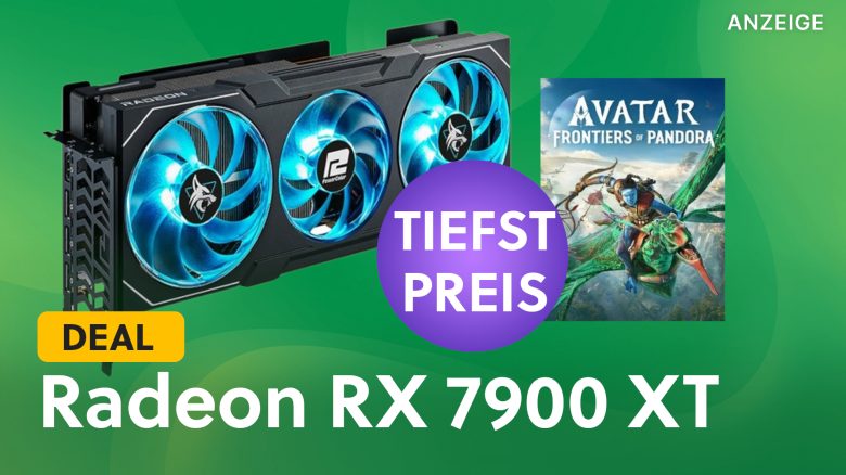 Radeon RX 7900 XT zum Tiefstpreis: Starkes Custom-Design jetzt unschlagbar günstig – und Avatar gibt’s gratis dazu
