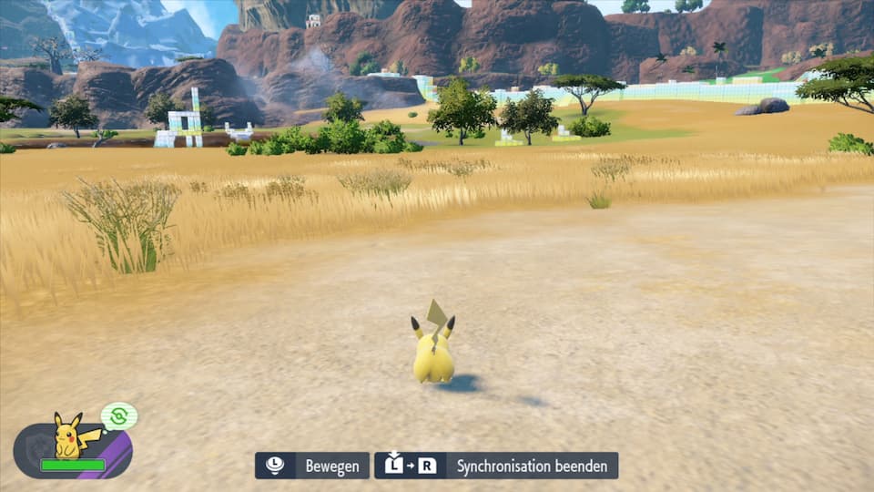 Pokemon Karmesin/Purpur DLC Pikachu steuern