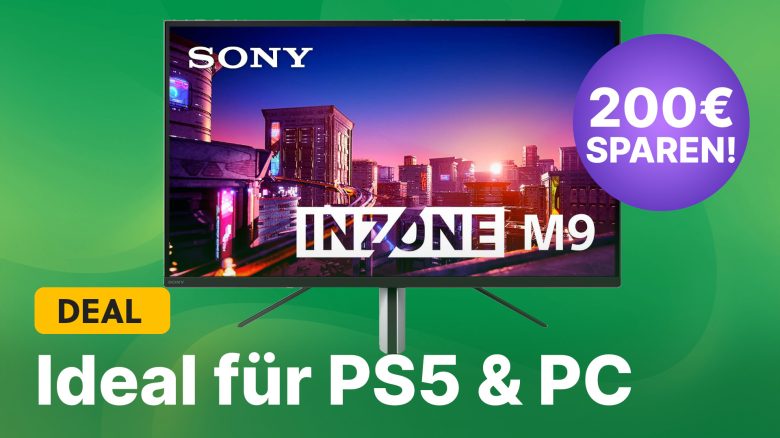 4K, 144Hz & HDMI 2.1: 27 Zoll Sony Gaming-Monitor für PS5 und PC zum Tiefstpreis bei Amazon