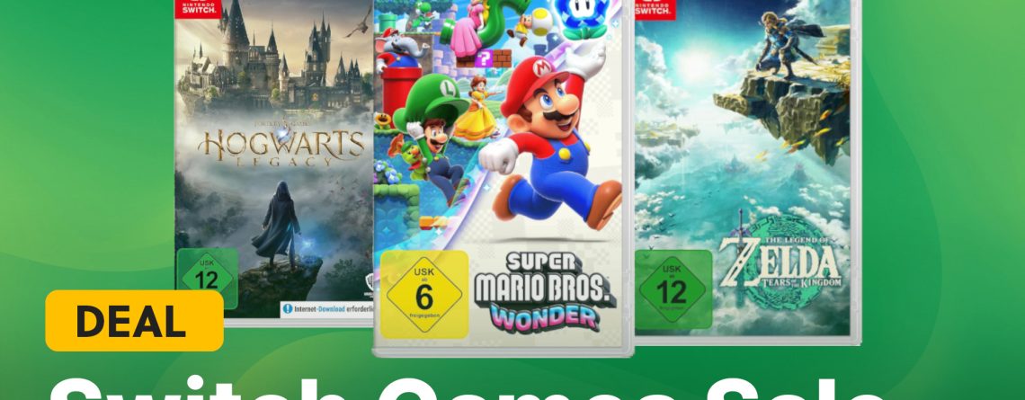 Last Minute Weihnachtsgeschenke: Hogwarts Legacy, Super Mario Wonder & weitere Switch Games im Angebot bei MediaMarkt