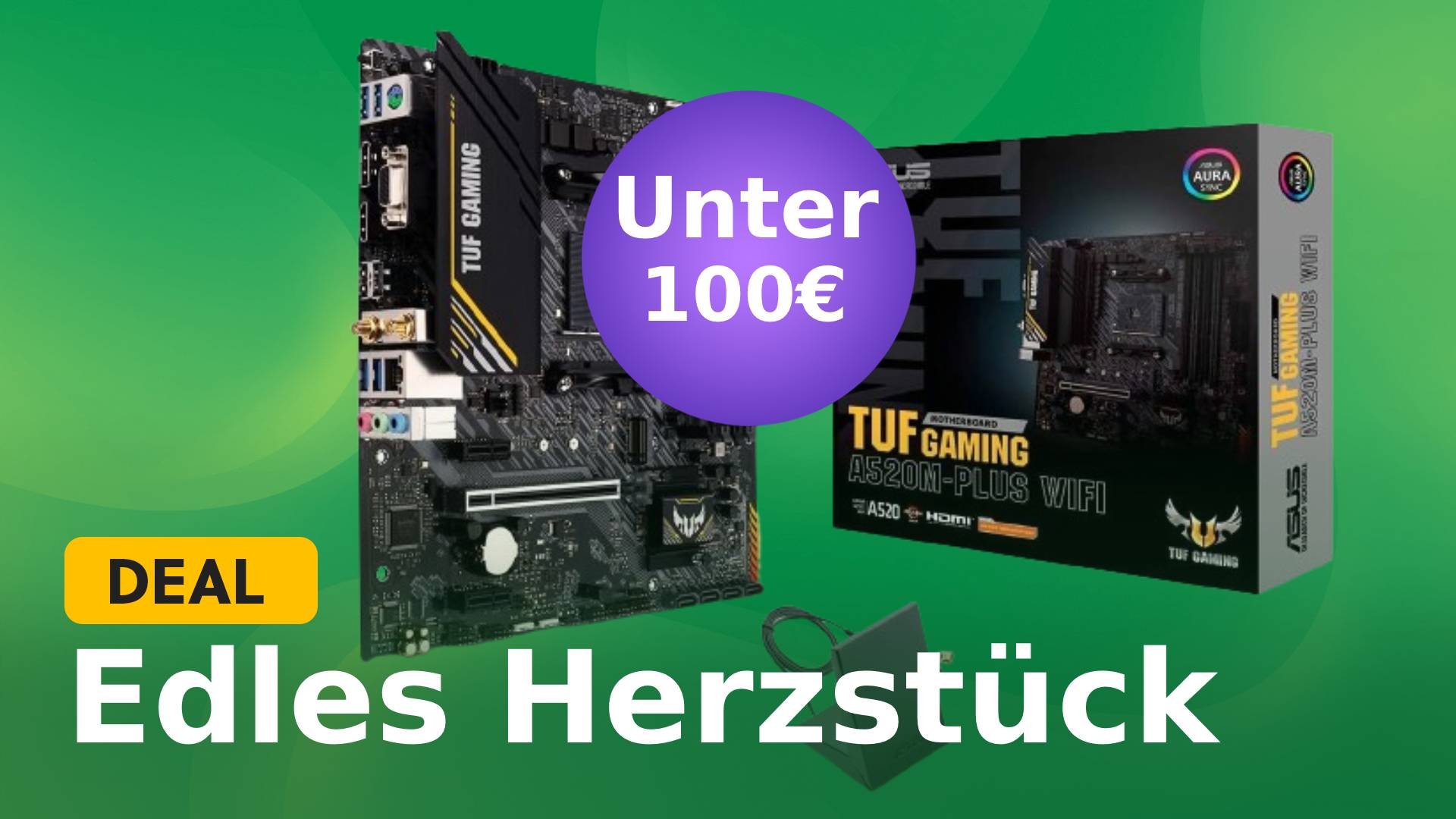 WIFI-Ryzen-Mainboard zu einem außerordentlich günstigen Preis bei Amazon verfügbar