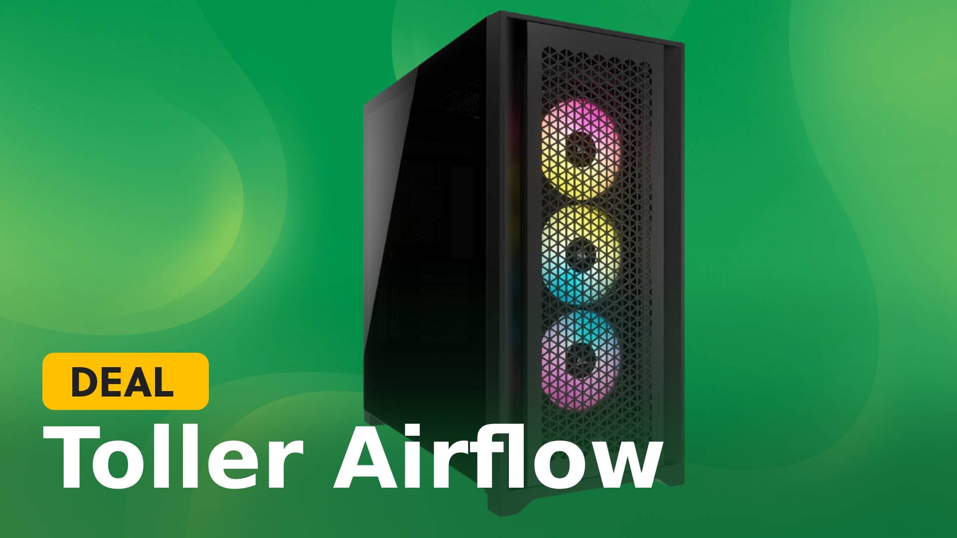 Corsair-Gehäuse mit elegantem Design & tollem Airflow bei Amazon im Angebot