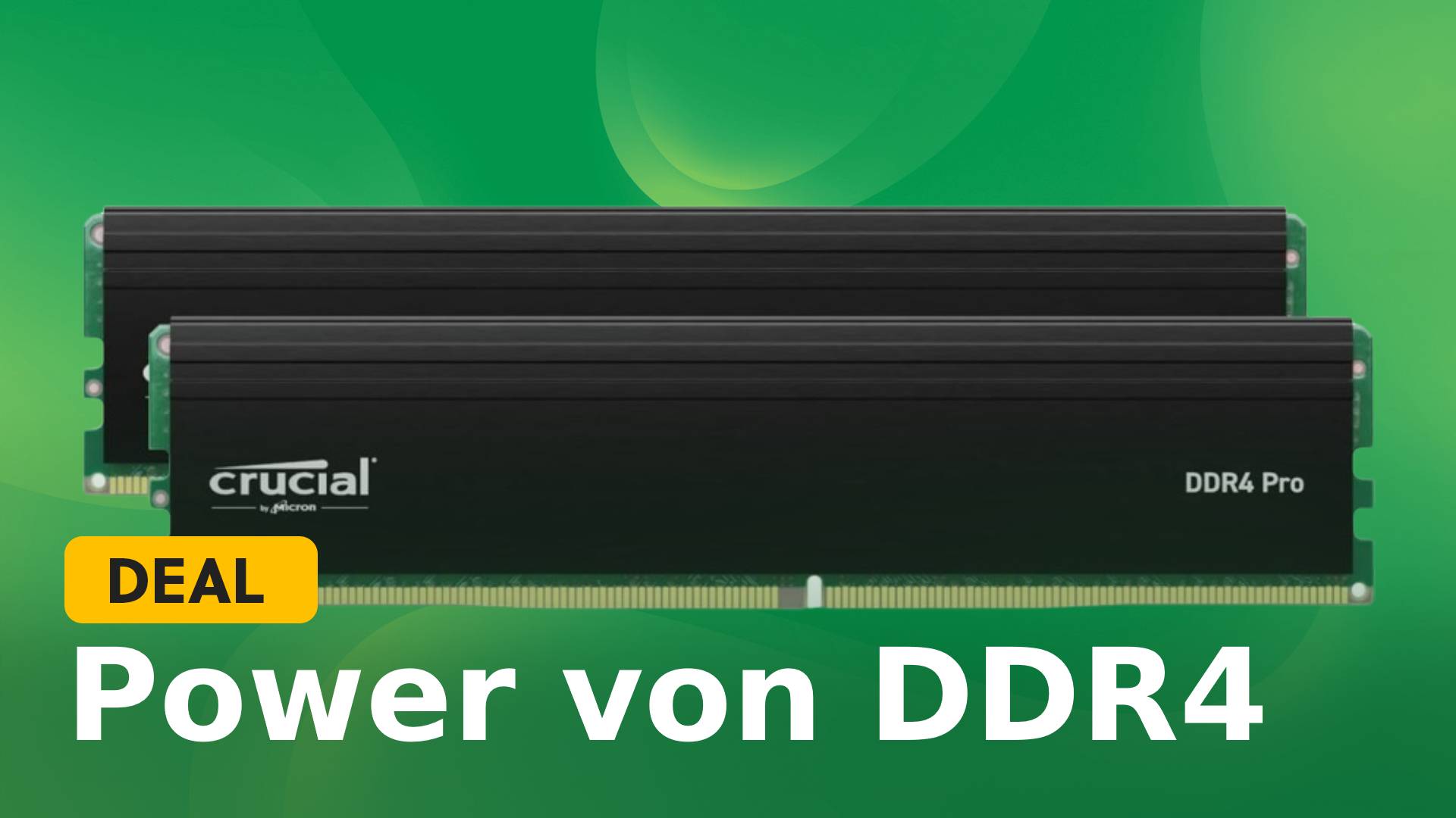 Jetzt noch zuschlagen, bevor der große Preisanstieg kommt: Amazon verschleudert Arbeitsspeicher