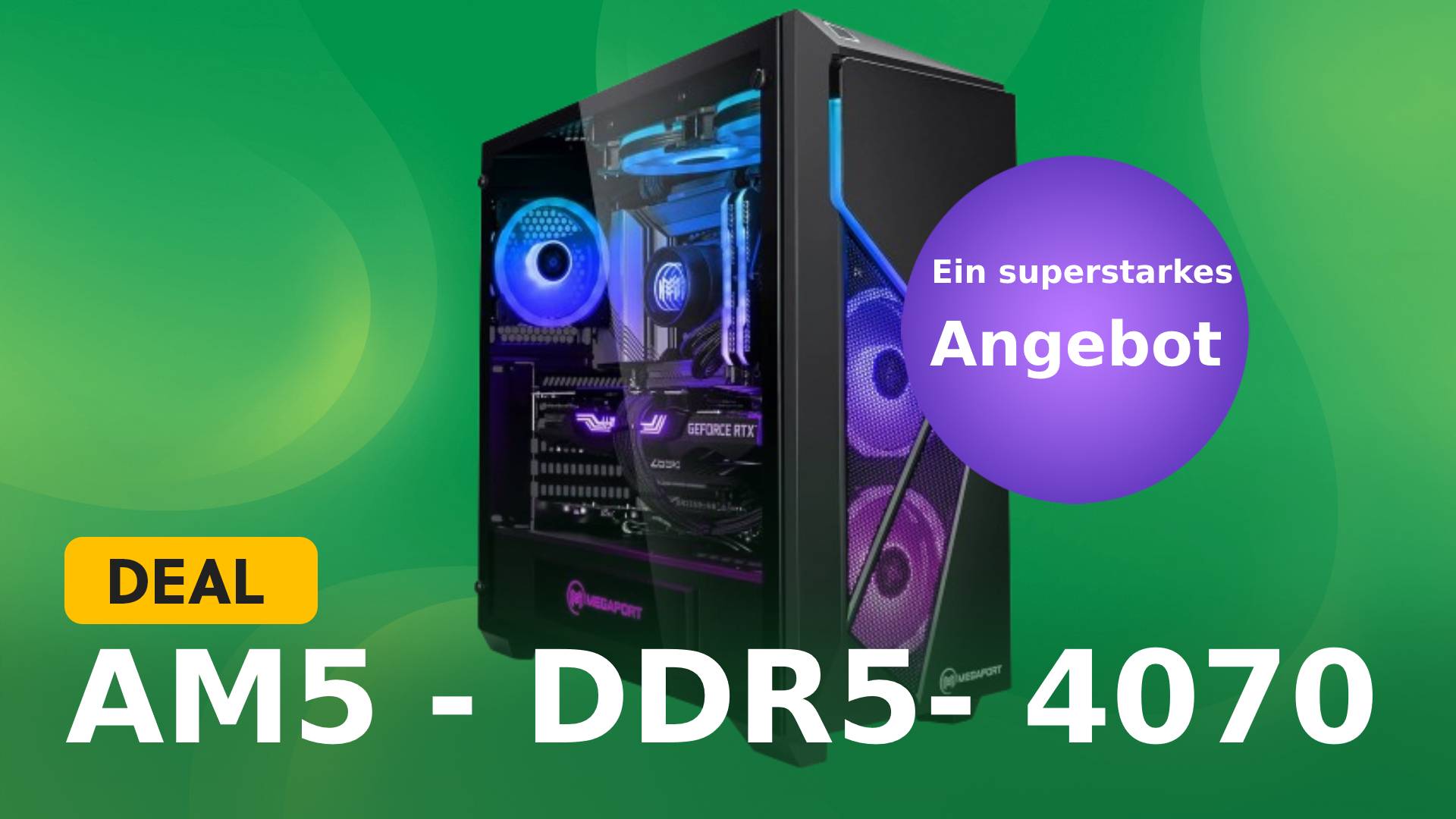 AM5-Gaming-PC zu einem absoluten Top-Preis bei Amazon erhältlich