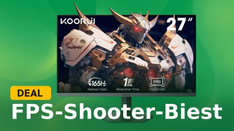 165Hz-Gaming-Monitor ist massiv bei Amazon im Preis gesunken: Perfekte Wahl für FPS-Shooter-Spieler