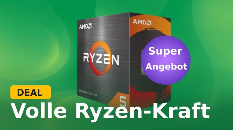 Der Preis-Leistungs-Kracher bei den günstigen Gaming-CPUs: Der Ryzen 5 5600X ist unwiderstehlich günstig!