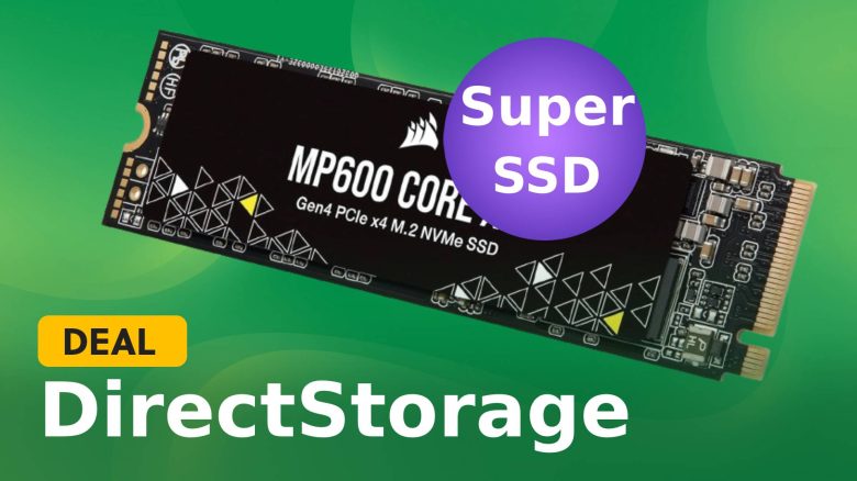 Unglaublich schnell & flexibel einsetzbar: Gen4-SSD mit DirectStorage nun zum Top-Preis bei Amazon verfügbar