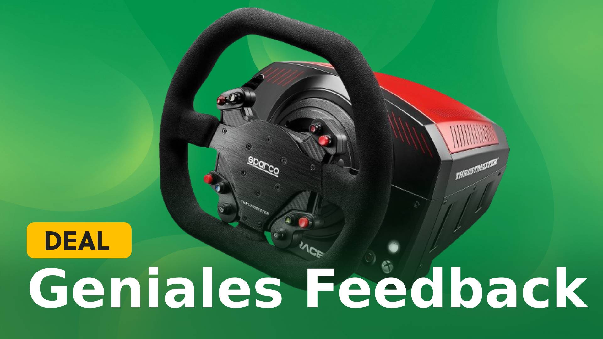 Aus dem Weg, Controller-Spieler: Mit diesem Lenkrad holt ihr euch die Pole-Position – jetzt stark reduziert bei Amazon