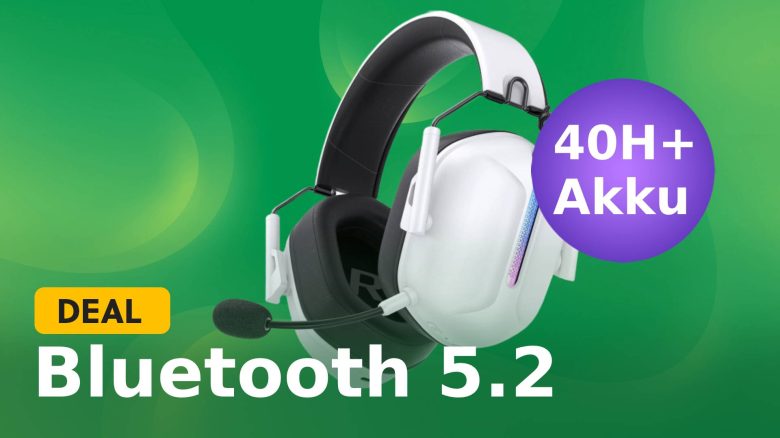 Kabelloses Gaming-Headset mit Bluetooth 5.2 ist jetzt massiv bei Amazon reduziert