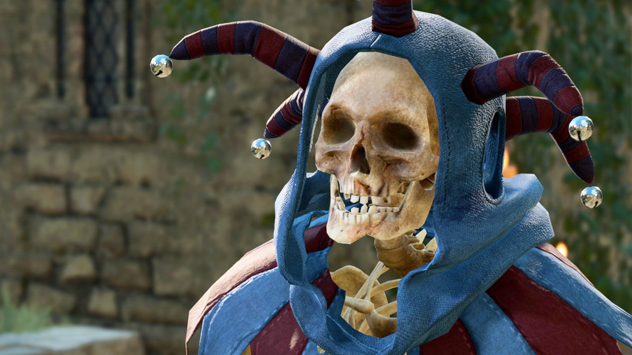 Baldur's Gate 3 Skelett Narr TItel