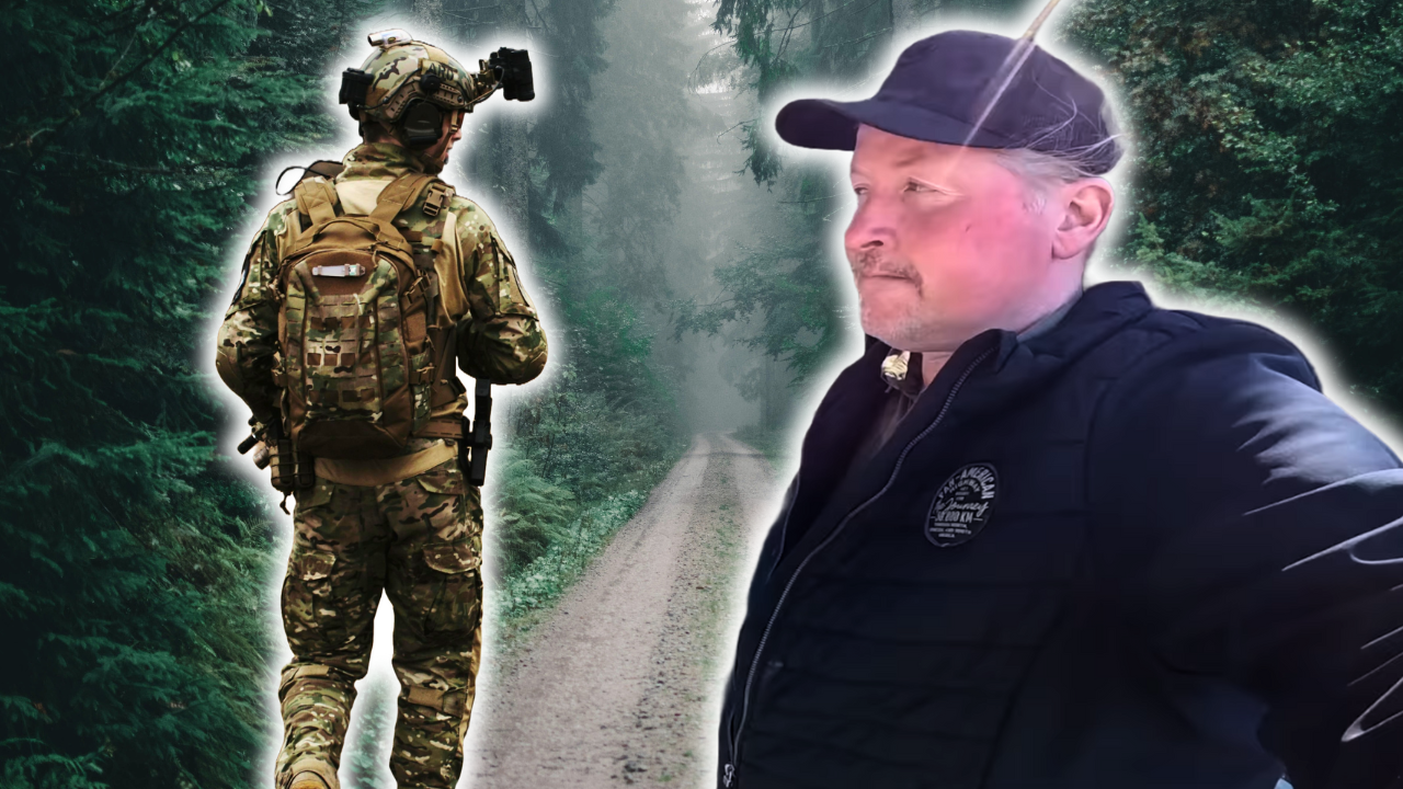 A candidate was afraid of being arrested by ex-military personnel during 7 vs. Wild, already prepared for his escape