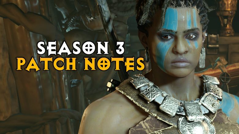 Diablo 4 Season 3 Patch Notes Titel