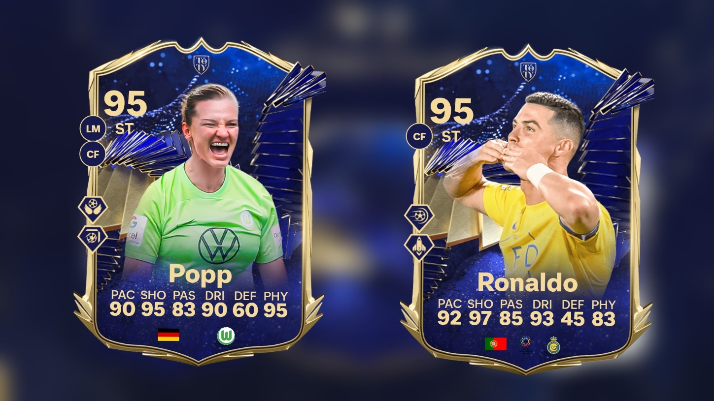 EA FC 24 Zwölfte Spieler mit Popp und Ronaldo
