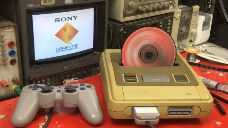 Sony und Nintendo haben vor 33 Jahren ihre gemeinsame Spielkonsole begraben – Ein YouTuber baut sich einfach seine eigene Version