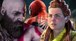PlayStation Spiele God of War Spider-Man Horizon Zero Dawn