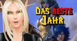 WoW Das beste Jahr Blood Elf smile titel title 1280x720