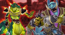 WoW Green Dragonkin Thunderbluff Orc Troll male death titel title 1280x720