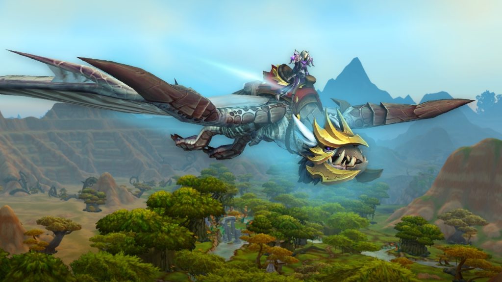 WoW Patch 1025 Dragon Flying