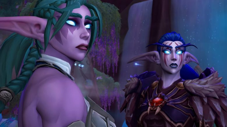 WoW Patch 1025 Tyrande and daughter titel title 1280x720