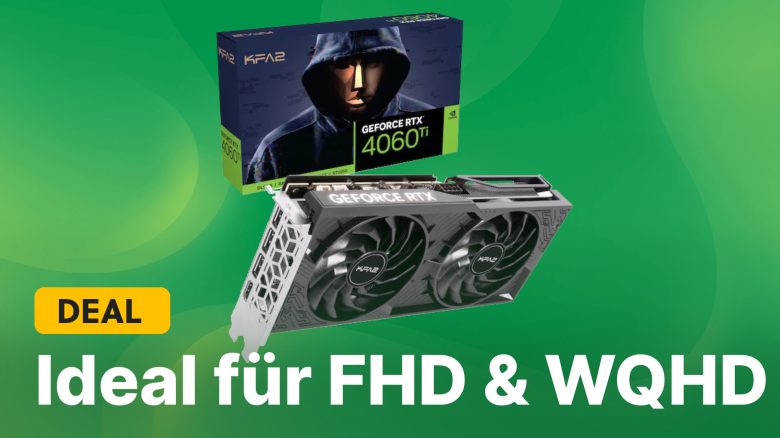 Endlich wieder unter 400€: GeForce RTX 4060 Ti Gaming-Grafikkarte im Angebot