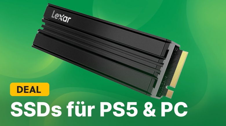 SSDs für PS5 & PC: Bis zu 4TB Speicherplatz und schnelle Ladezeiten – jetzt im Angebot