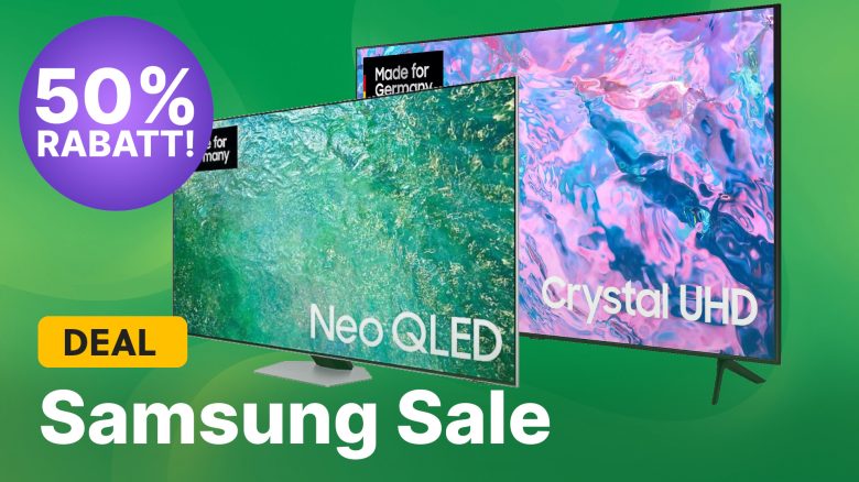 Samsung 4K-TVs zum halben Preis: Spart jetzt bis  zu 1.300€ auf High-End-Geräte von 55 bis 85 Zoll