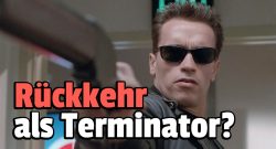 Arnold-Schwarzenegger-Terminator-2-Titel mit Text