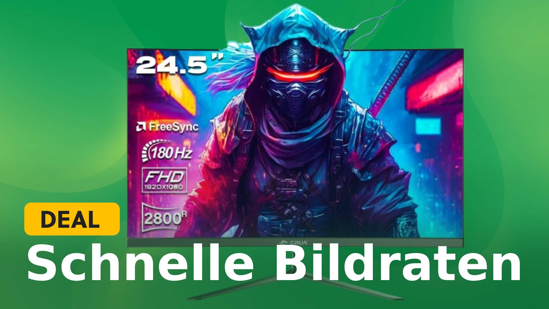 Günstige Bildgewalt für eure Augen! 165Hz-Monitor bei Amazon im Schleuderpreis