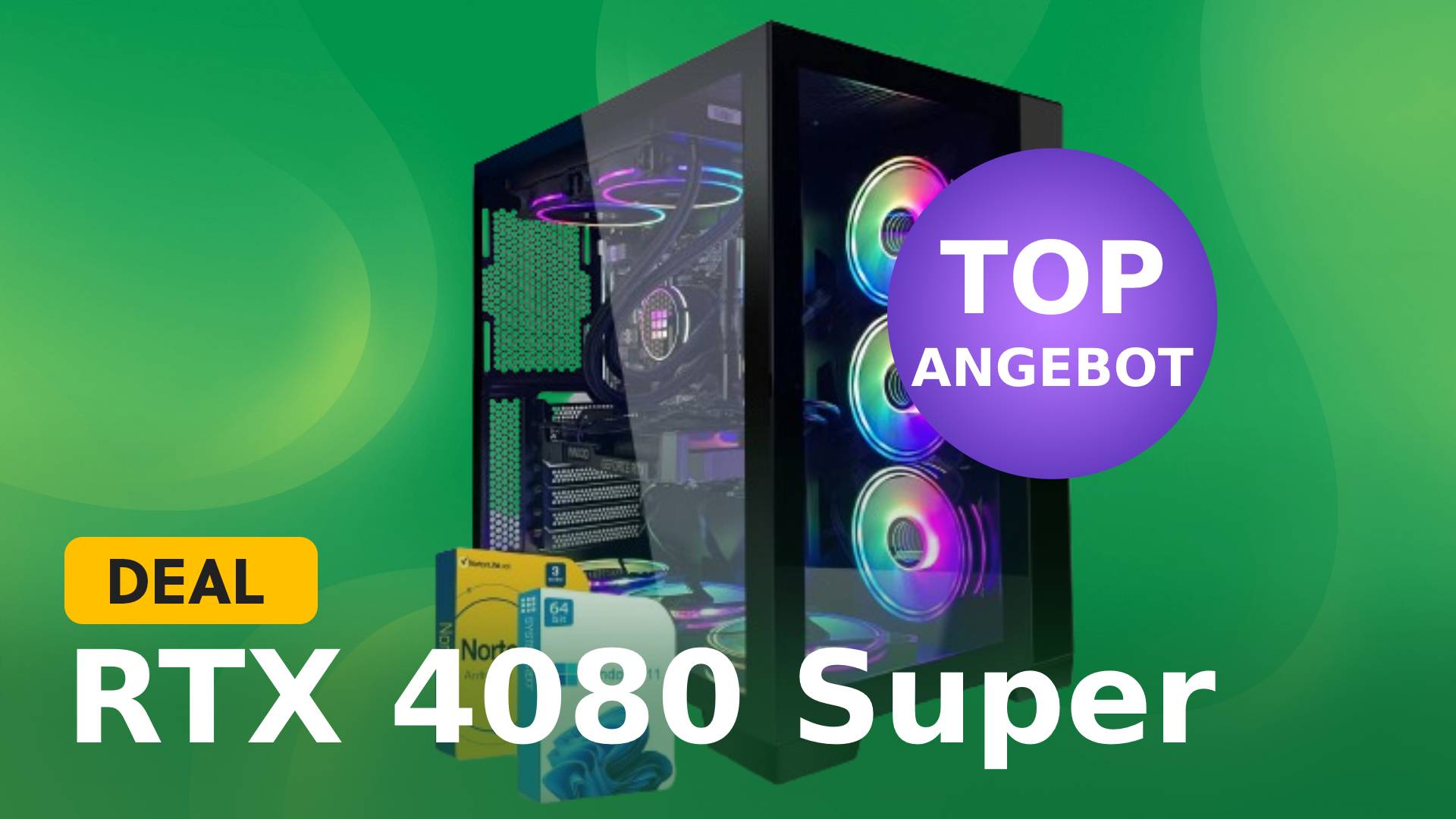 Dieser High-End-Gaming-PC ist mit der neuen RTX 4080 Super ausgestattet – und trotzdem bekommt ihr ihn schon günstiger
