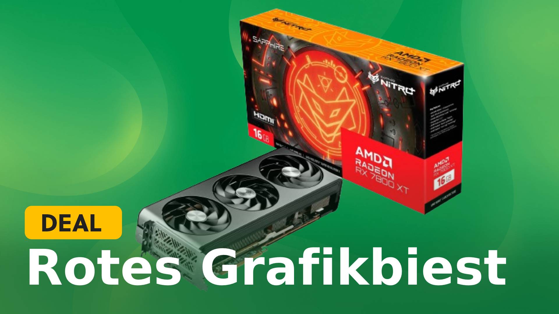 Diese WQHD-Grafikkarte ist der Preis-Leistungs-Tipp schlechthin: Die AMD Radeon RX 7800 XT ist jetzt NOCH günstiger!