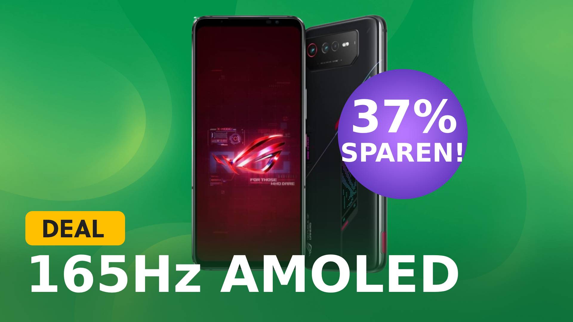 Das Asus ROG Phone 6 für 400€ weniger bei Amazon verfügbar – ein fulminantes Gaming-Smartphone