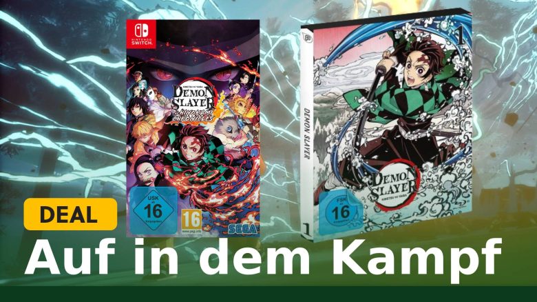 Begibt euch auf eine gefährliche Reise voller Action und Spannung mit dem Demon Slayer Anime und Spiel – beides im Angebot