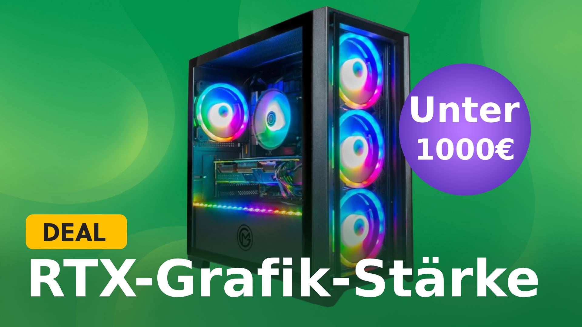 Perfekter Gaming-PC für FPS-Shooter oder Strategiespiele! Jetzt für unter 1000€ bei Amazon schnappen