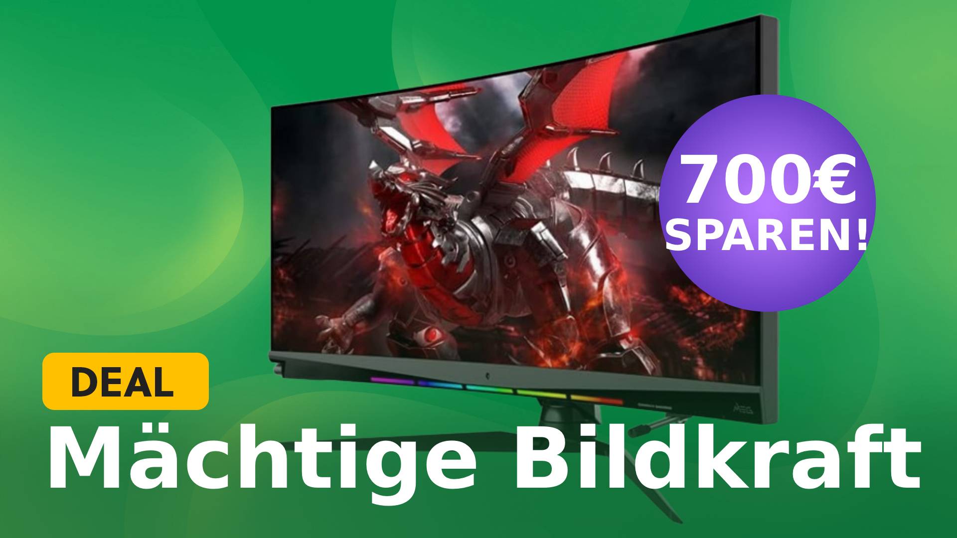 Ein Monster-Monitor von MSI mit fulminanten 38 Zoll, UWQHD+-Auflösung und Nvidia G-Sync ist gerade 700€ günstiger!