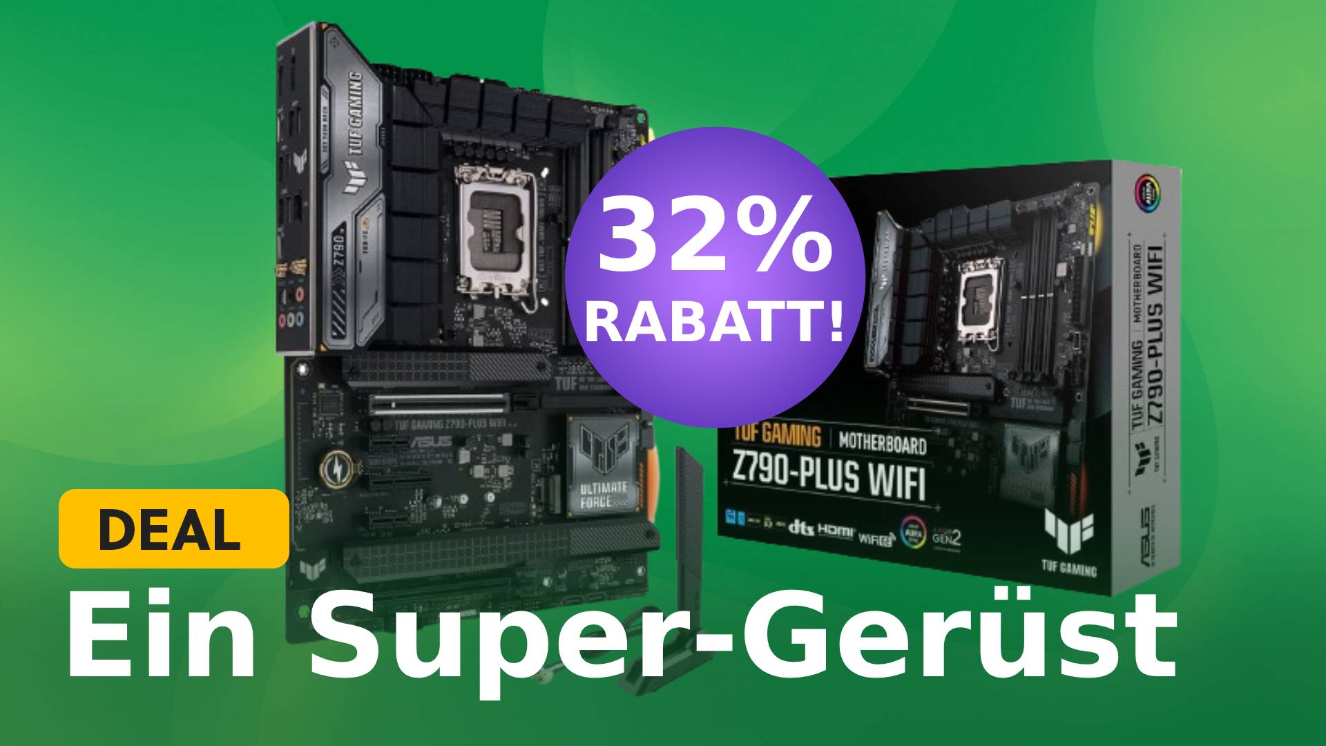 Gewaltiges Super-Mainboard von Asus mit Wi-Fi 6E & PCIe 5.0 bei Amazon im Tiefstpreis