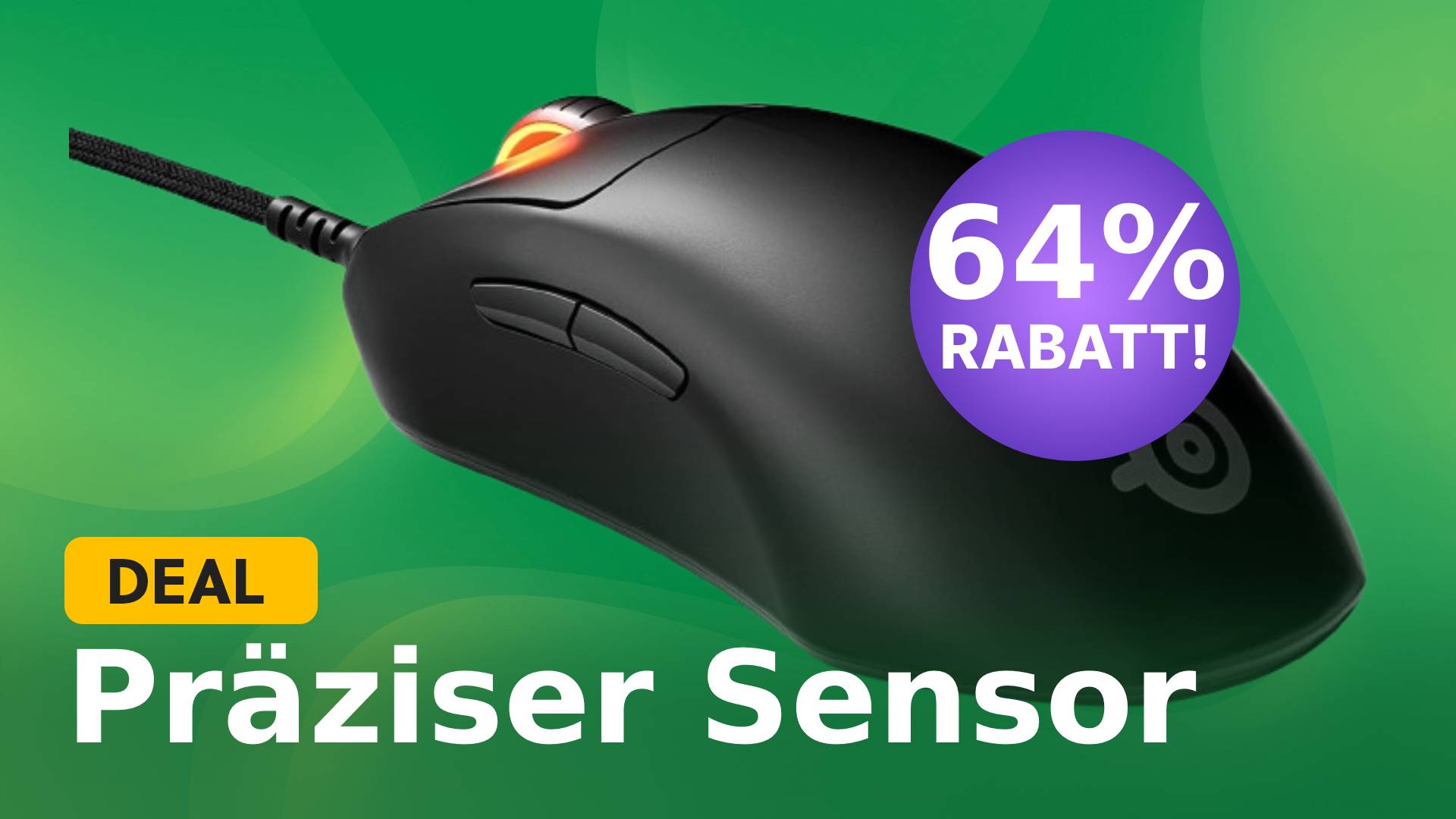 Eine Esports-Maus von SteelSeries gibt euch das First Blood wie bei Rambo – jetzt um satte 64% bei Amazon reduziert