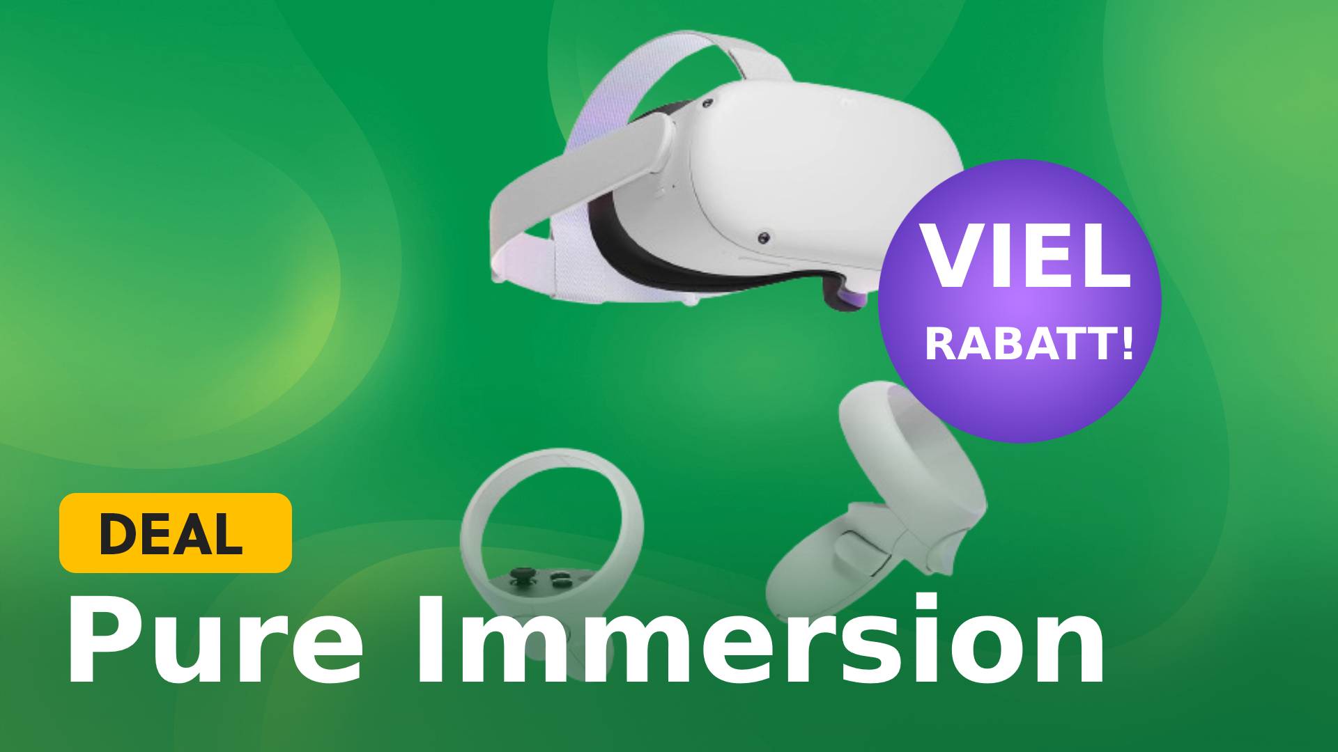 Das Metaversum wird immer größer – und ihr ein Teil davon? Die Meta Quest 2 ist wegen der MwSt.-Aktion ein echtes Schnäppchen!