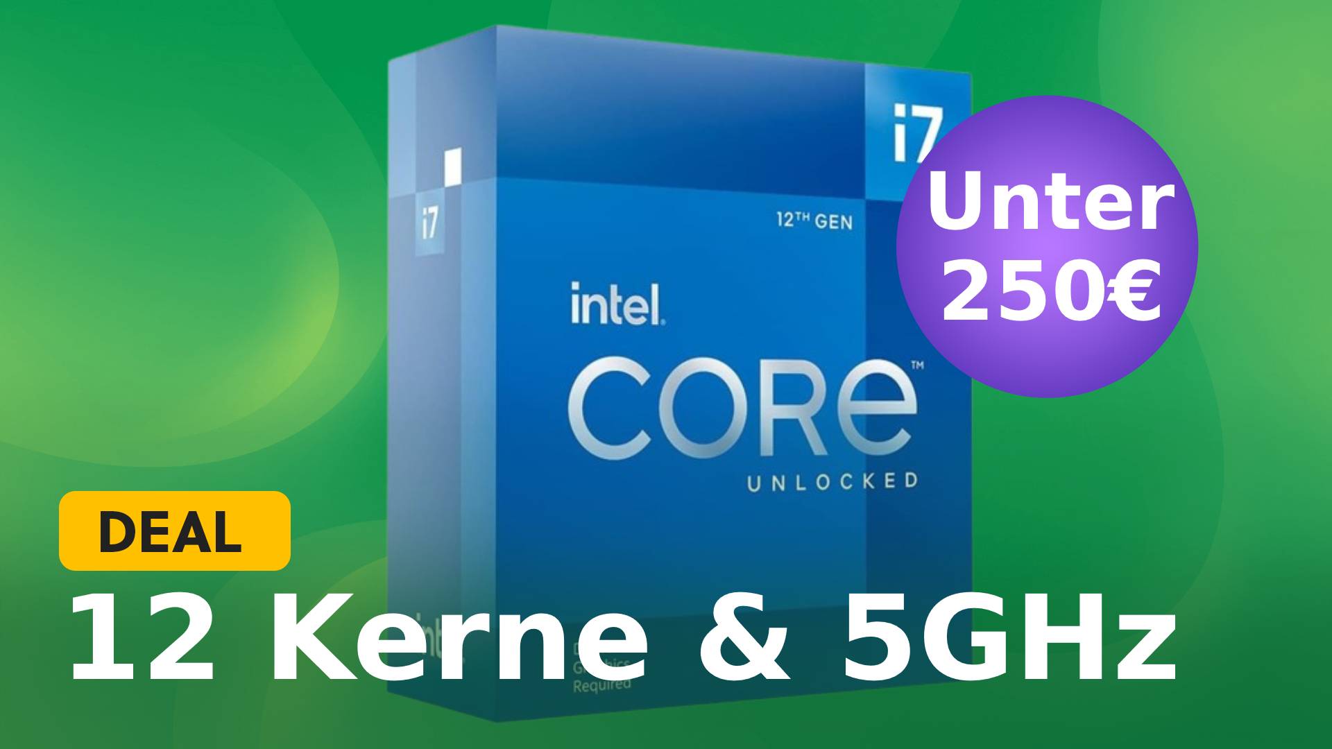 I7 12700KF: Eine der effizientesten CPUs bei Amazon im Tiefstpreis