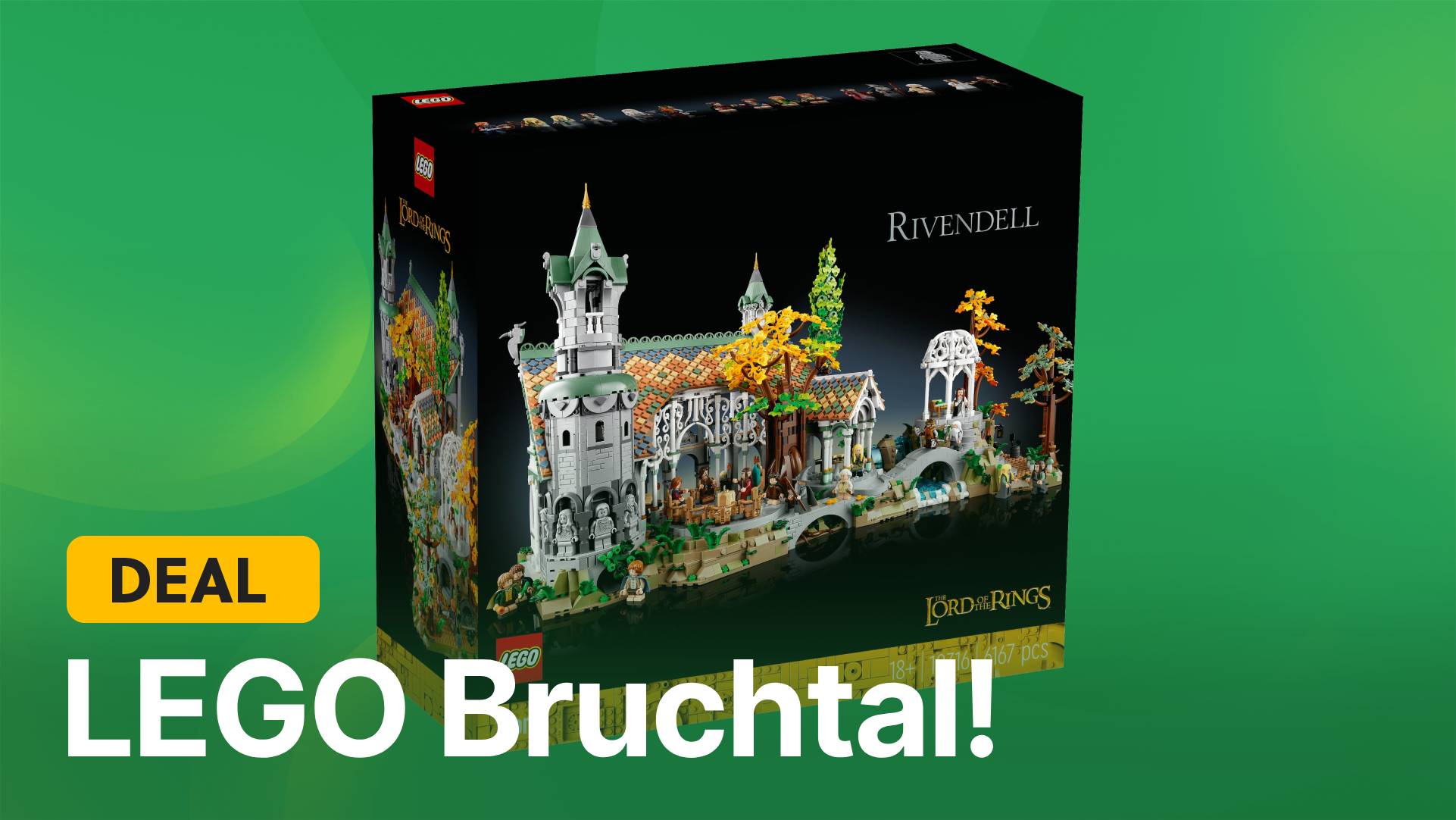 LEGO Herr der Ringe Bruchtal: Mit diesem wunderschönen Set holt ihr euch das Haus Elronds günstig nach Hause
