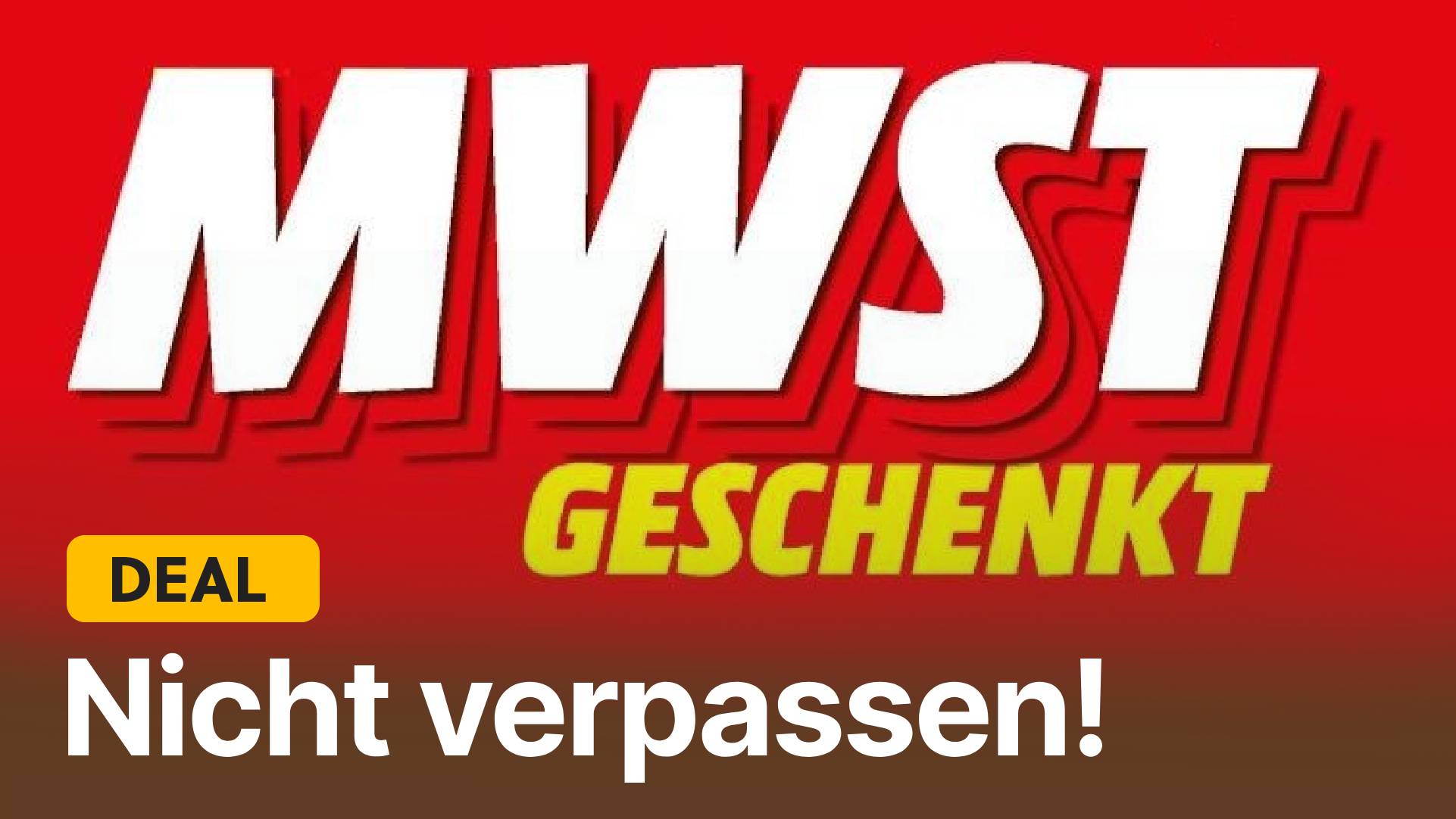 Es geht los: Ab sofort schenkt euch MediaMarkt wieder die Mehrwertsteuer auf fast alle Produkte!