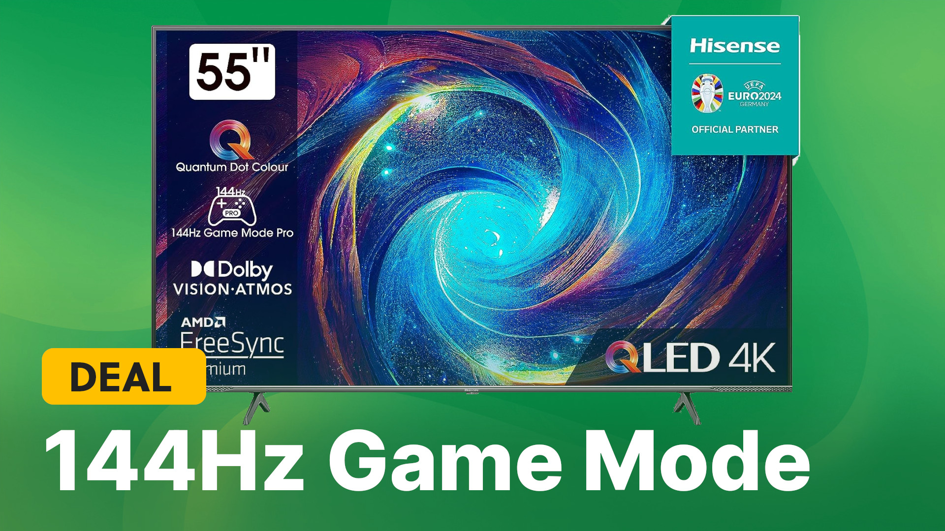 4K, 144Hz & Dolby Vision: Dieser TV ist ein Preis-Leistungs-Kracher und bei Amazon jetzt noch günstiger