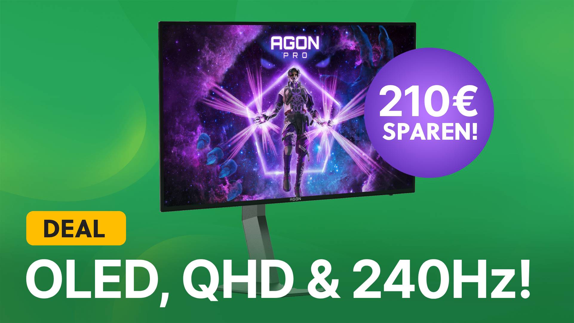 Mit diesem OLED-Monitor im Amazon-Angebot seid ihr perfekt für Helldivers 2 gerüstet