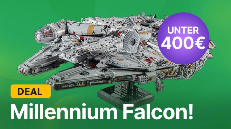 Dieser Millennium Falcon ist fast doppelt so groß wie der von LEGO Star Wars – kostet aber weniger als die Hälfte!