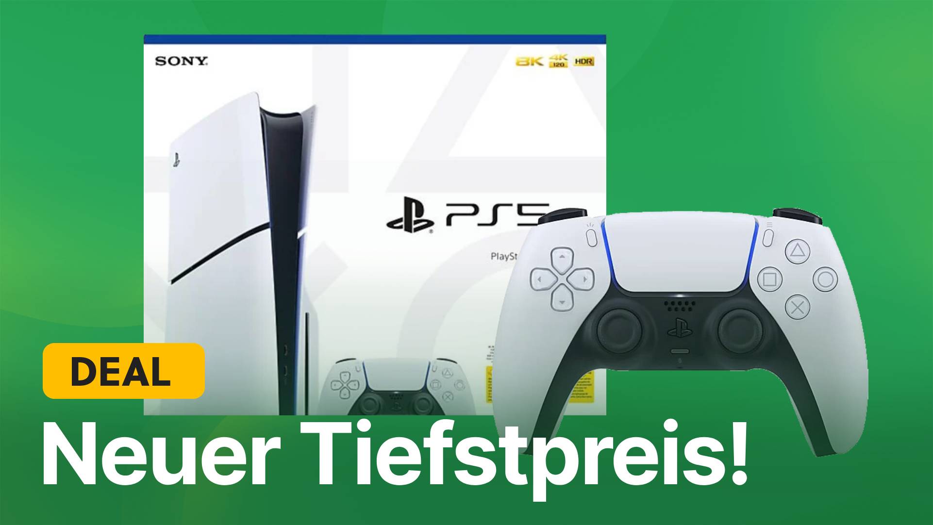 Mehrwertsteuer geschenkt: Die PS5 Slim gibt’s jetzt für wenige Tage zum neuen Tiefstpreis