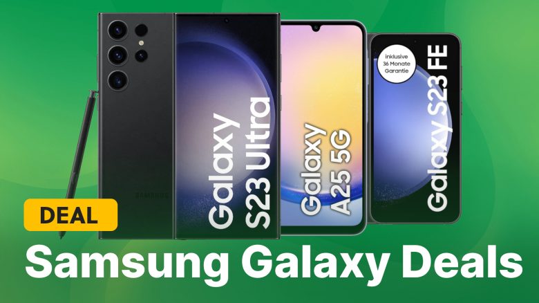 Samsung Galaxy Deals: Spart jetzt bis zu 30% auf das Z Flip 5 oder S23 Ultra bei Amazon