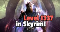 Spieler erreicht in Skyrim 13 Jahre nach Release das höchste Level, indem er 43 Stunden den gleichen Zauber wirkt