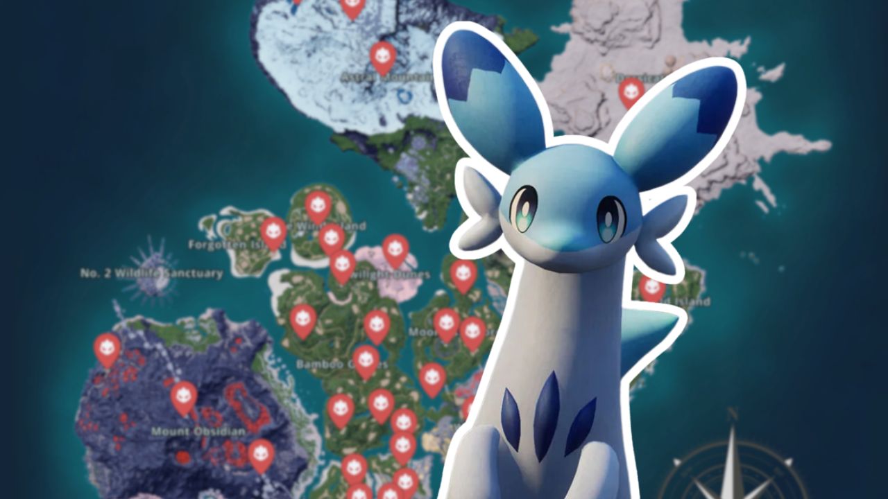 Palworld: How to find all Alpha-Pals on the map